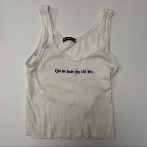 Brandy Melville White Tank top